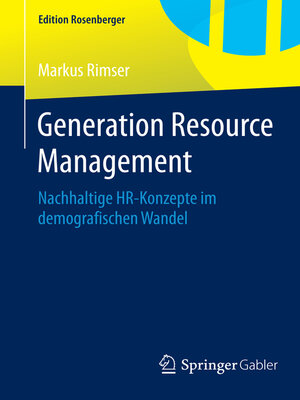 cover image of Generation Resource Management